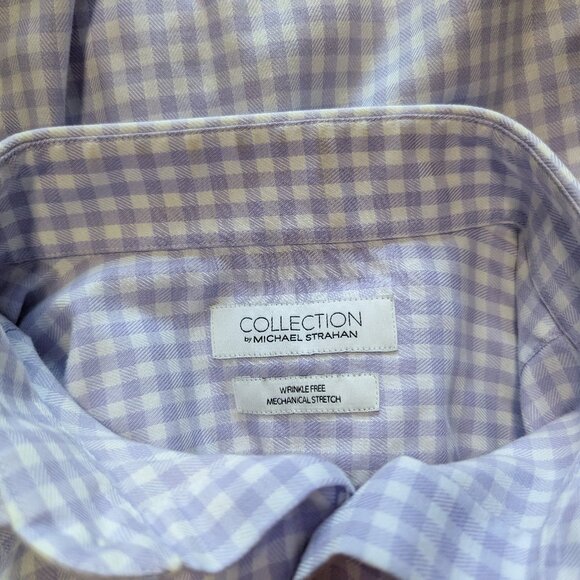 Men's Collection Dress Shirt Long Sleeve by Michael Strahan 16 - Picture 6 of 6